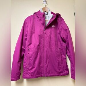 Northface Antora Triclimate DriVent Women’s Jacket Fuchsia Pink Large